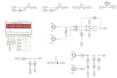 Portable Digital Multimeter using microcontroller