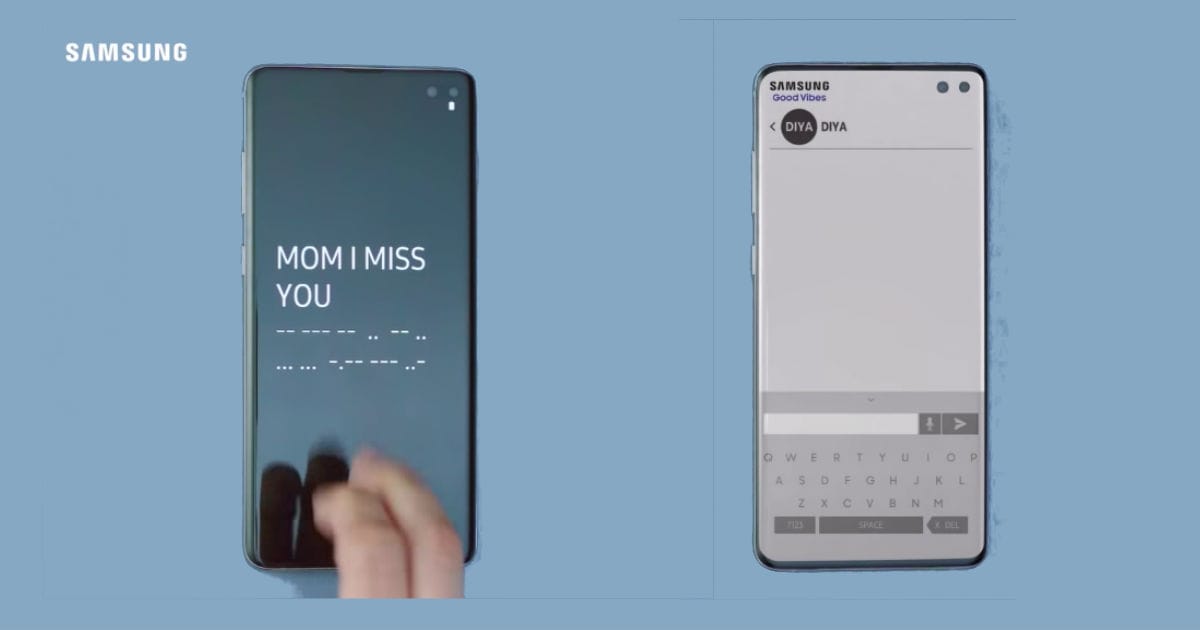 Samsung's GoodVibes video